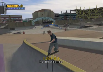 Tony Hawk's Pro Skater 4 screen shot game playing